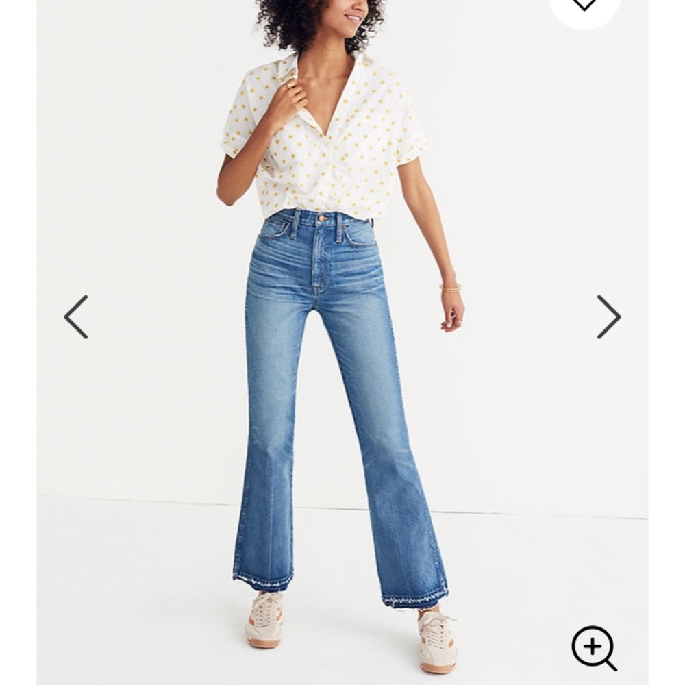 Madewell Rigid Flare Jeans, Size 26